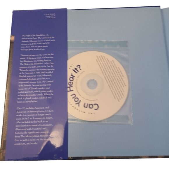 Metropolitan Museum of Art "Can You Hear It" Book & CD Guided Listening for Kids - Picture 4 of 7